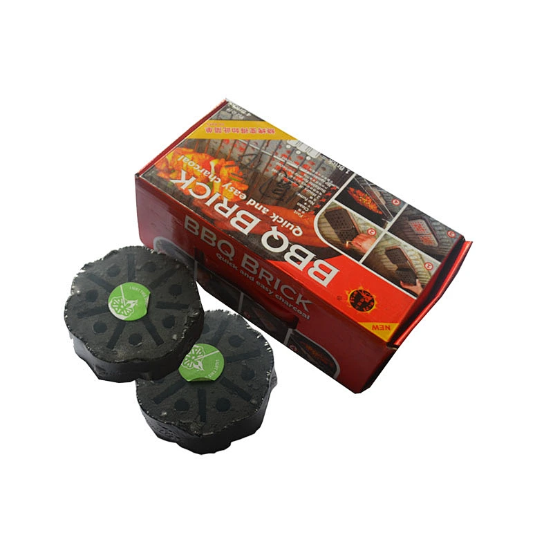 HQBQ0003 HongQiang Fast light Smokeless Coconut Shell Charcoal Briquette for BBQ