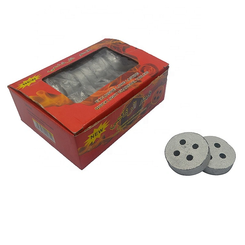 HQRM5020 Hong Qiang Quick Ignite 50mm Shisha rond charbon de bois