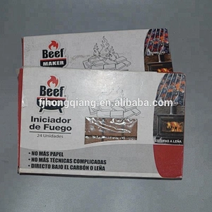 HongQiang instant light wood firestarter charcoal lighter