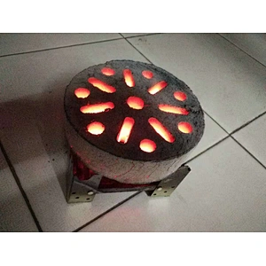 HQBQ0003 HongQiang honeycomb charcoal briquette round barbecue quick light BBQ charcoal