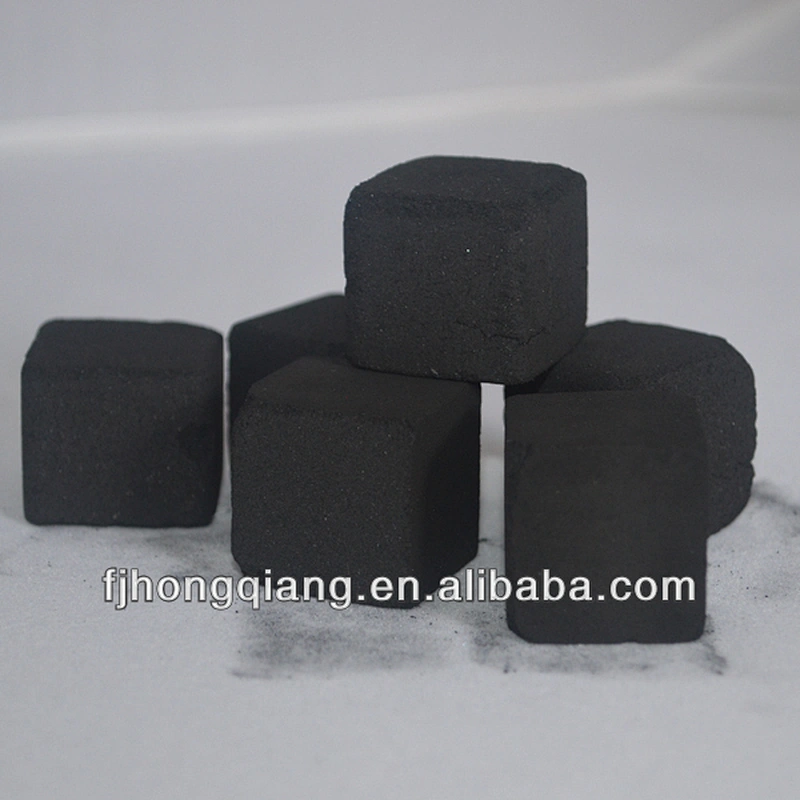 Hong Qiang cube bamboo magic coal for shisha