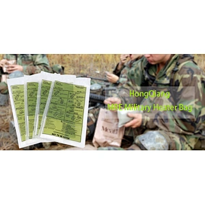 HQF-040 HongQiang Supervivencia MRE Flameless Ration Heater Bag