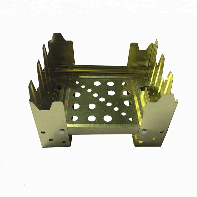 HongQiang Free Sample Folding Windproof Army Cooker Solid Fuel Stove