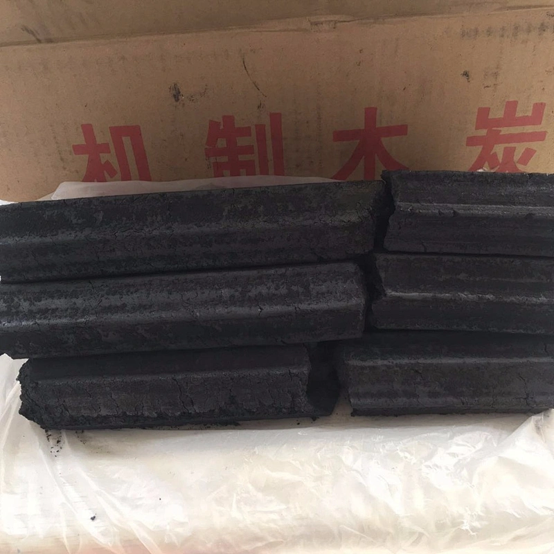 HQBQ0006 HongQiang Wood Sawdust Briquette BBQ hegonal Charcoal for Barbeque