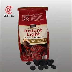 HongQiang Instant Light Bamboo Briquette Pillow Charcoal for Sale