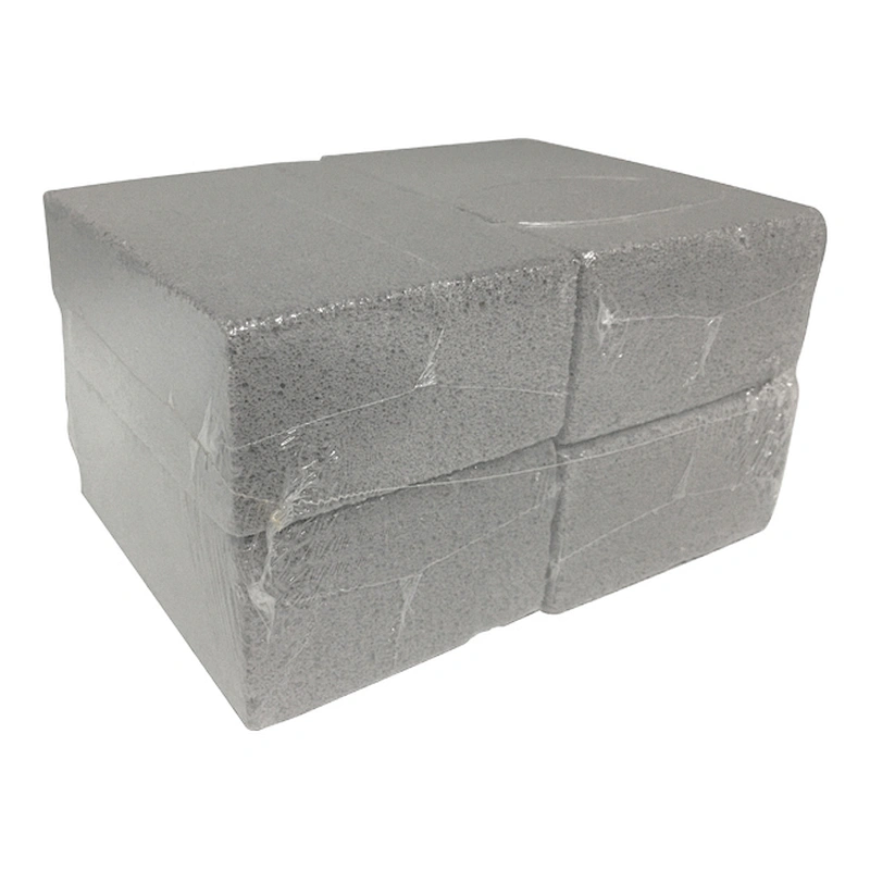 HQBG-02  HongQiang Grey BBQ Grill cleaning brick Pumice Stone brick for Barbecue Four Bricks Glass Pumice Stone  in one set