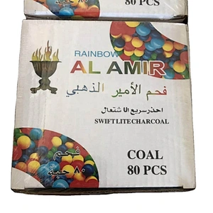 HQRM3380 HongQiang Insense coal Hookah Round Charcoal