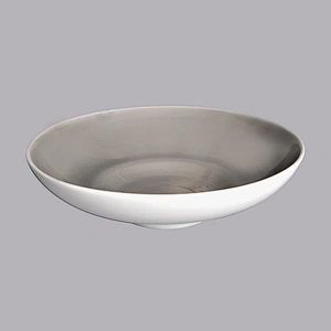 Direct Factory 10.5 Inch Wide Edge Ceramic Soup Plate