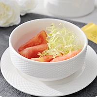 PITO China  Hotel Tableware Supplier White Soup Bowl for Restaurant Use