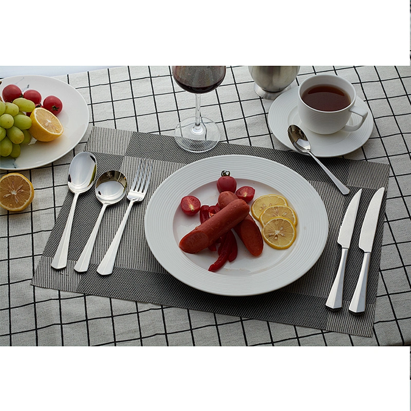 P&T Flatware, stainless steel cutlery, 304 material knife, fork, spoon
