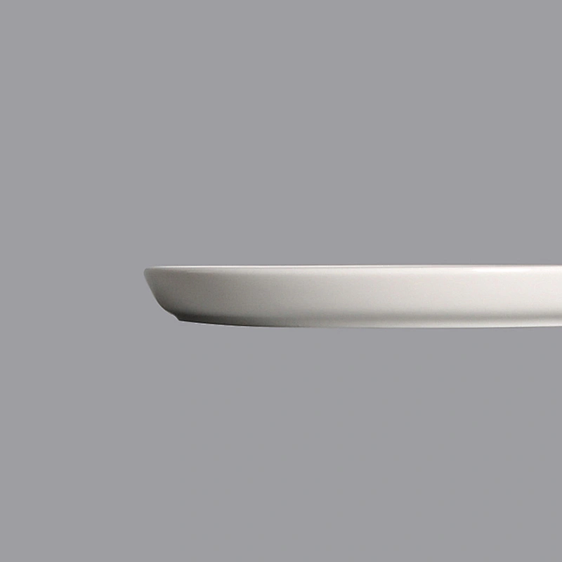 P&T Royal Ware manufacturers round crockery white color europe ceramic plates for restaurant horeca