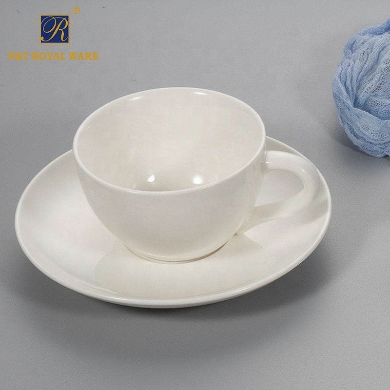 Ceramic porcelain coffee cup cappuccino tea cup saucers