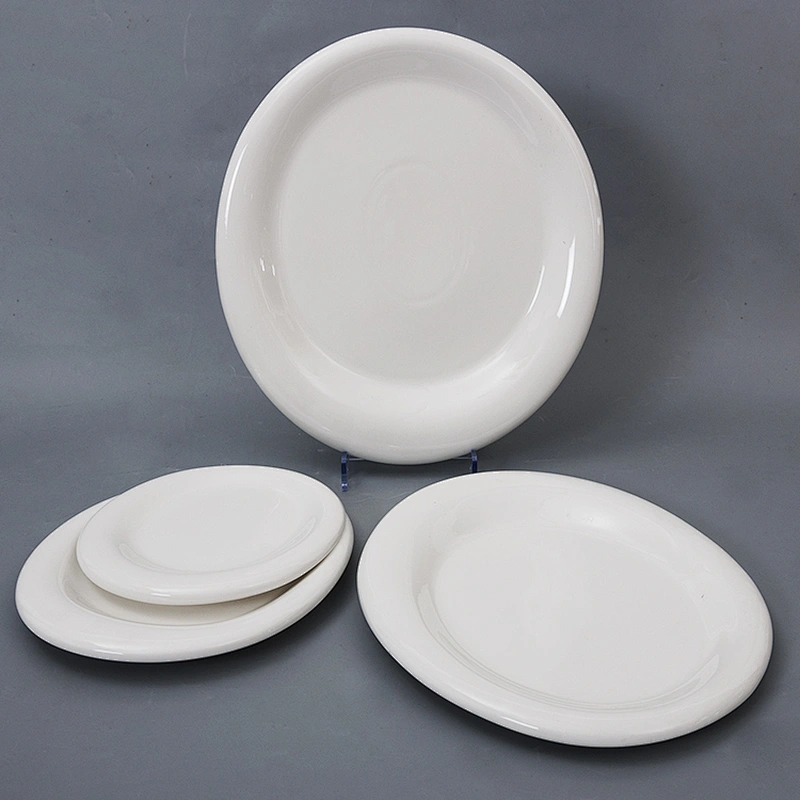 Wholesale Porcelain Dinner Plate Restaurant Tableware Porcelain Dinner Porcelain Plate for Hotel
