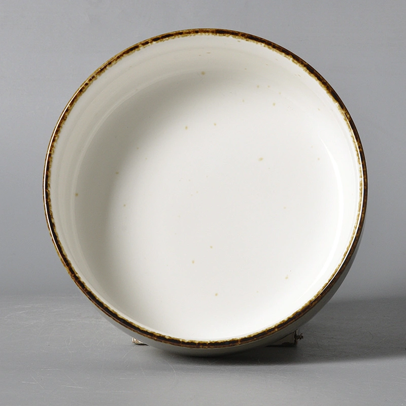 P&T porcelain wholesale colorful ceramic bowls, color glazed ceramic deep bowl,soup bowl for hotel and restaurant