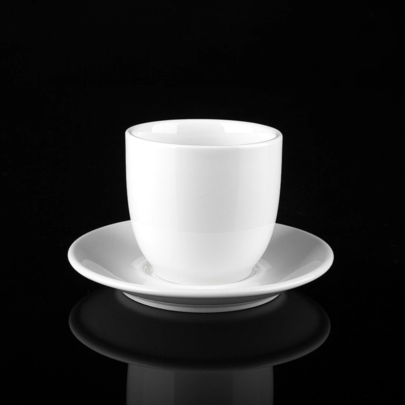 Wholesale white 170ml ceramic porcelain tea cup