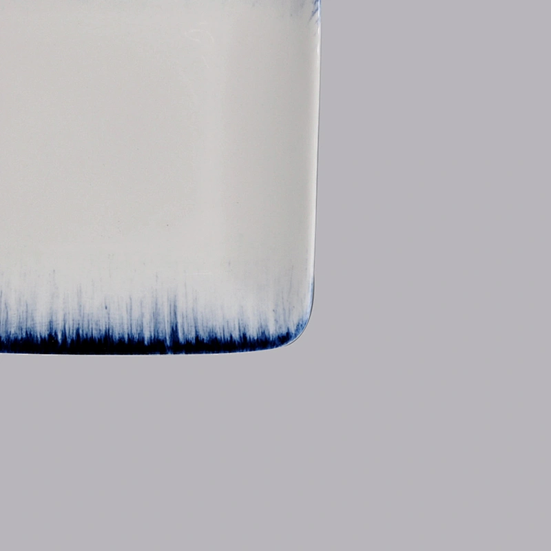 P&T Royal Ware Famous Brand On Glaze Blue, Chaozhou Good Quality In Stock Cracking Glaze Bowl, Nordic Plate~