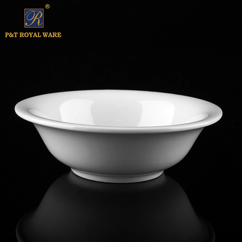 P&T Royal Ware White Ceramics 4.75 Inch Ceramics Bowls for Soups