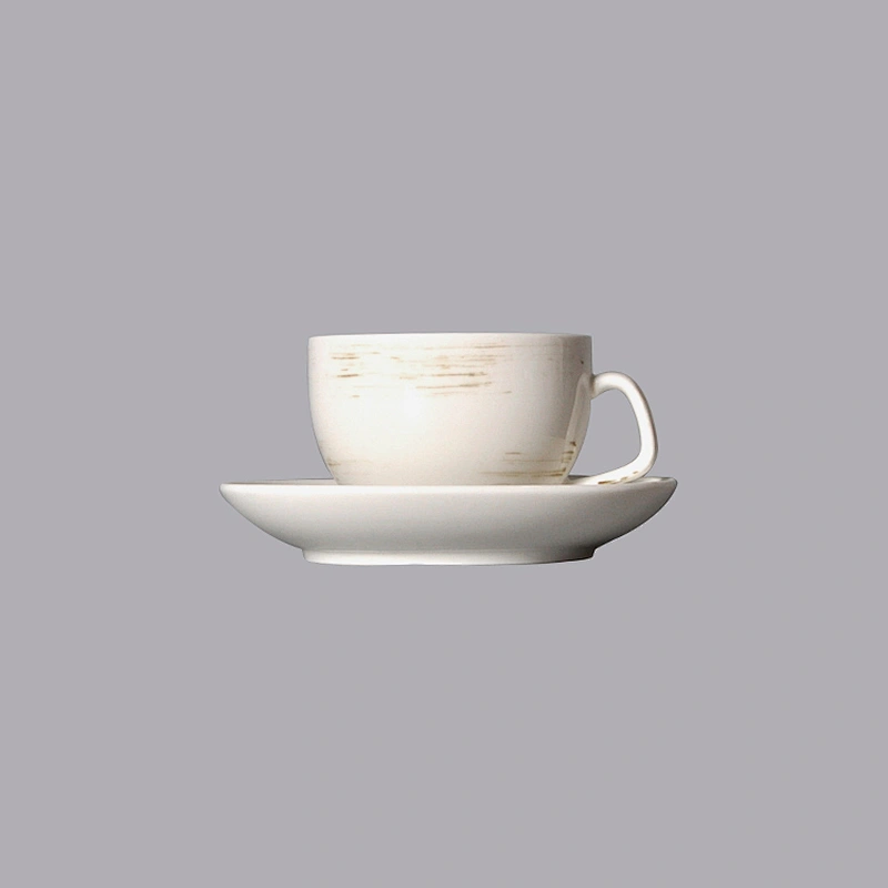 wholesale restaurant hotel white vintage coffee cup ceramic porcelain coffee and tea set