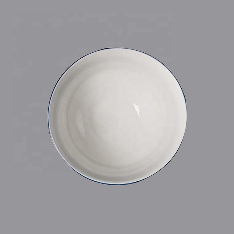custom printed blue edage ceramic porcelain 8