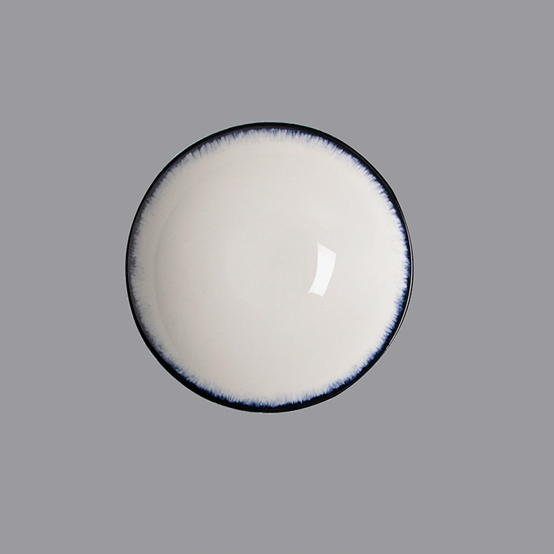 Chaozhou High Quality On Glaze Ceramic Soup Bowl   Ceramic Salad Bowl