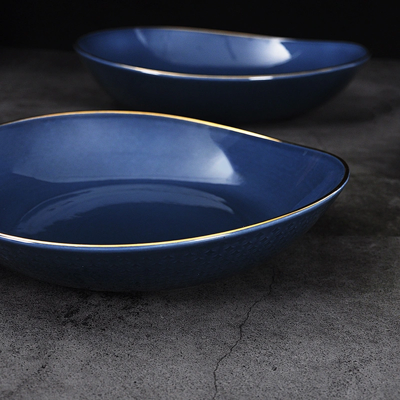 P&T Royal Ware in style hotel catering Table Top dinnerware ceramic bowl bone china 7.5 inch salad bowl fruit bowl