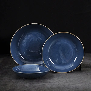 P&T Royal Ware in style Table Top dinnerware ceramic bowl bone china 8.5 inch salad bowl fruit bowl