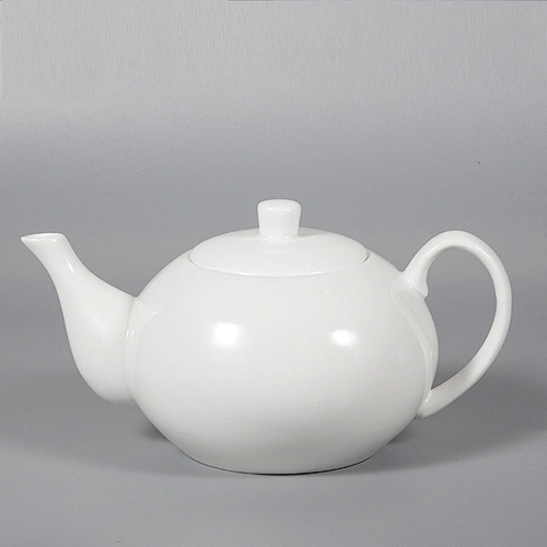 P&T royal ware star hotel restaurant airlines tea and porcelain coffee pot set cafe tea pot ceramic coffee pot for cafe use