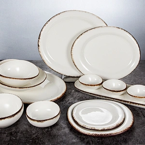 factory wholesale restaurant hotel glazed porcelain ceramic dinner ware