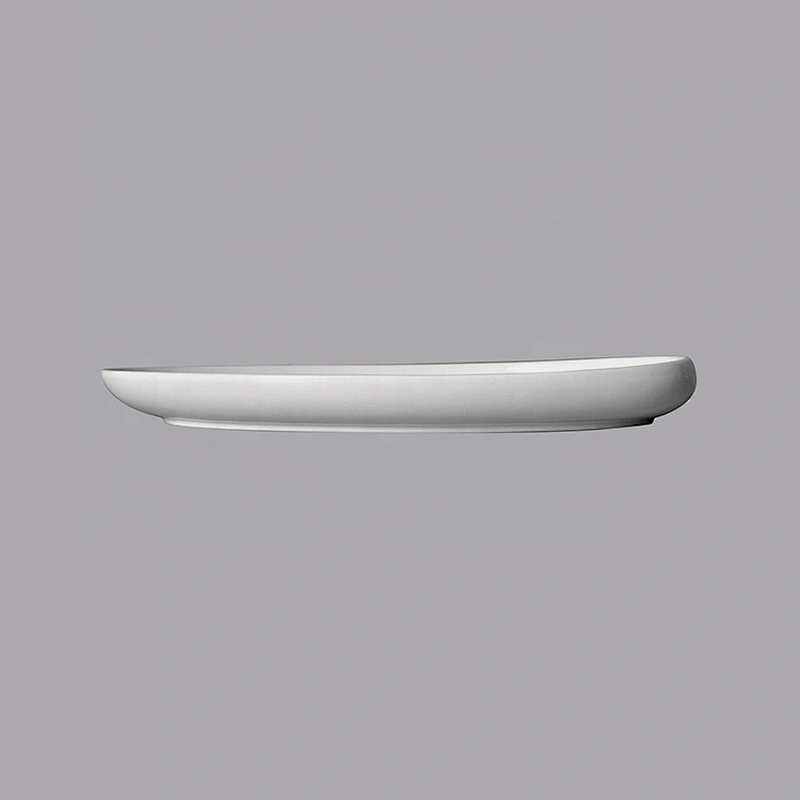 P&T Royal Ware wholesale oval white large ceramic serving plate porcelain platters