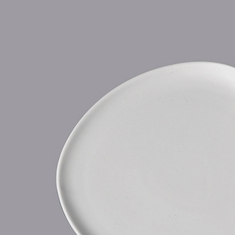 P&T Royal Ware white restaurant ceramic dinner dishes porcelain triangular plates