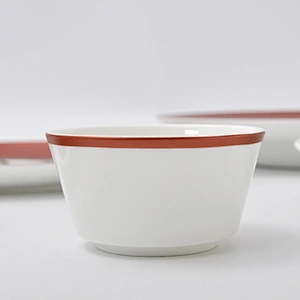 porridge cereal bowl manufacturer durable catering banquet hotel ceramic bowl crockery buffet restaurant bowl