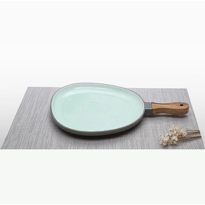 P&T Royal Ware OEM oval Porcelain Restaurant Serving Dishes / Sushi Plate/ Custom Porcelain Dinner Plate