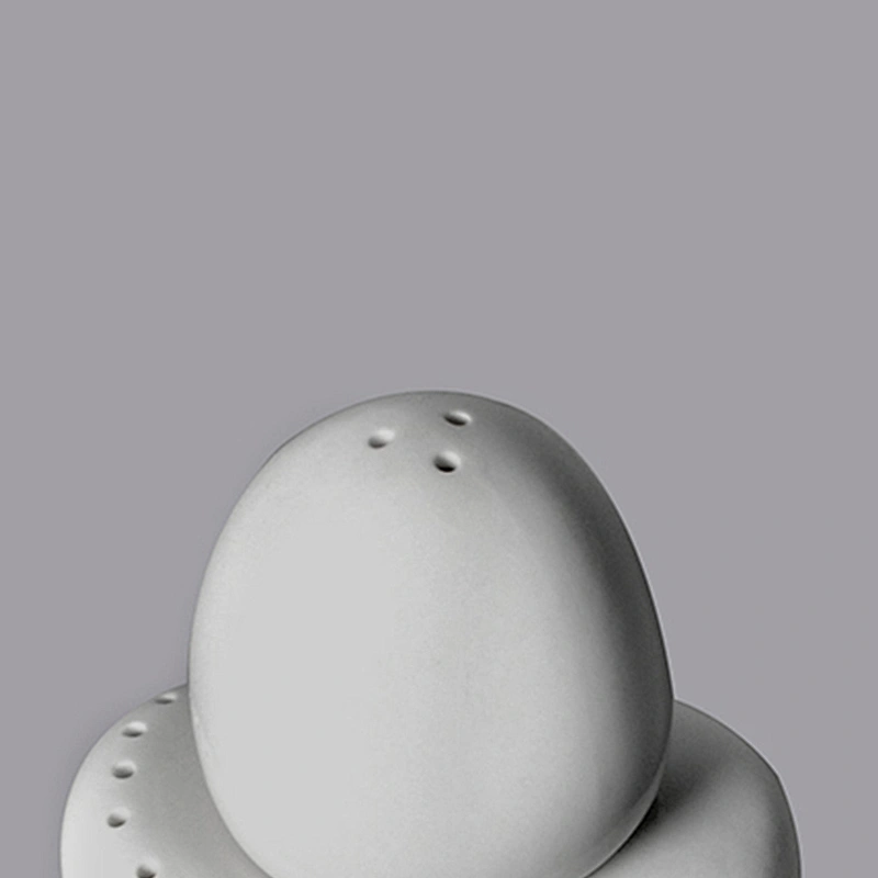 white egg shaped and rectangular ceramic porcelain salt & pepper set porcelain salt and   pepper shakers