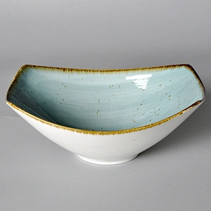 Factory direct wholesale hotel european style color glazed porcelain dinnerware set rice bowl,round bowl,salad bowl
