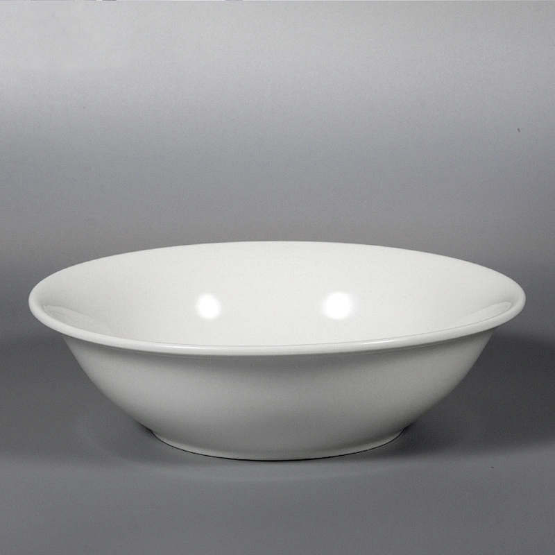 P&T Royal Ware factory custom oem cheap small  white restaurant ramen ceramic bowl