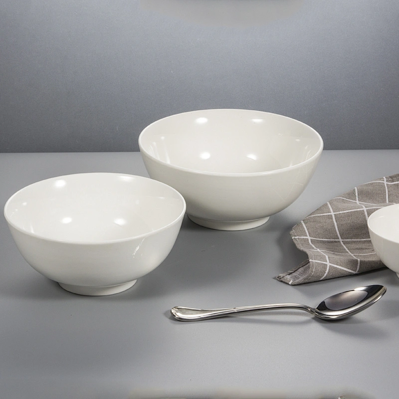 P&T Royal Ware wholesale white custom porcelain ceramic cereal bowl
