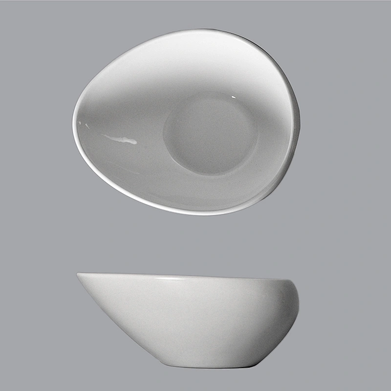 P&T Royal Ware white round restaurant ceramic porcelain plates and bowls