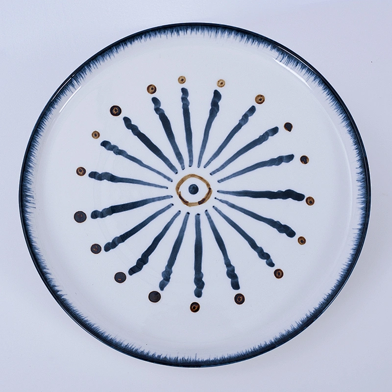 wholesale nordic restaurant porcelain dinner ceramic dishes plates for steak meat