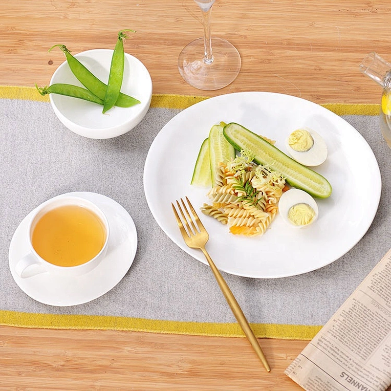 Western Luxury Bone China Restaurant Tableware Dinnerware Sets Dinner Set Ceramic