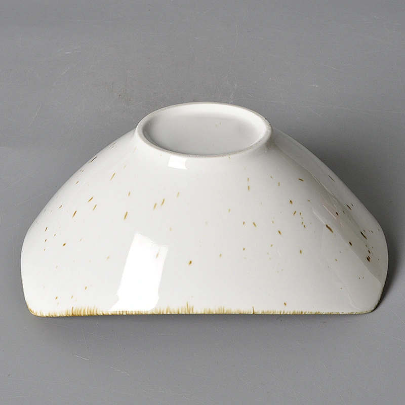 Factory direct wholesale hotel Fine porcelain color glaze olive shape bowl,salad ceramic bowl