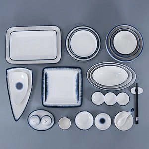 Chaozhou High Quality On Glaze Ceramic Soup Bowl   Ceramic Salad Bowl