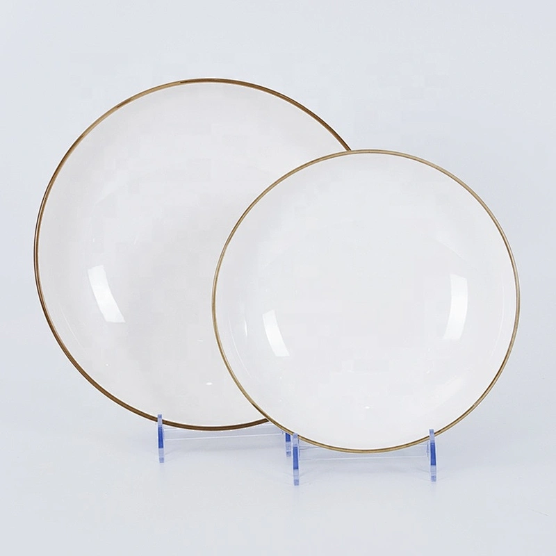 wholesale new design glazed restaurant serving ceramic deep bowl for salad