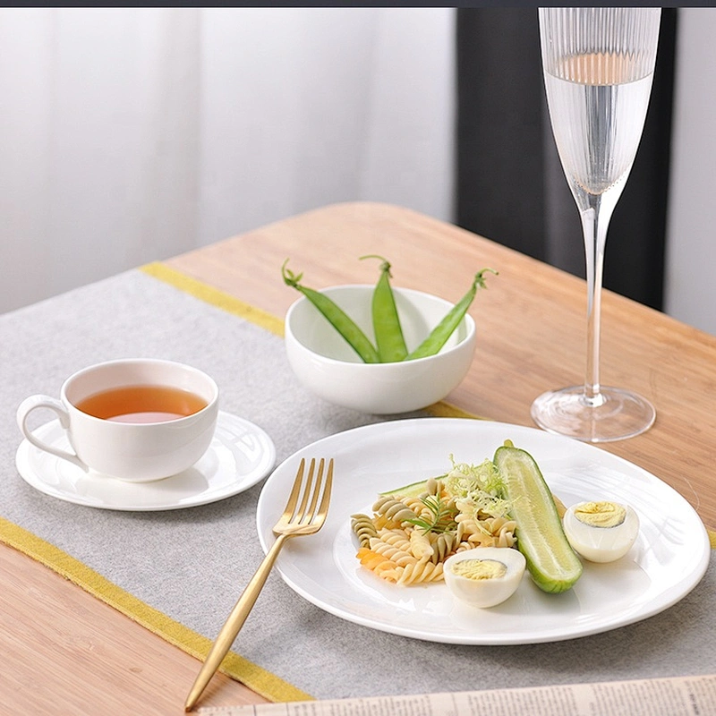 new design wholesale ceramic bowl  porcelain bone china rice & soup bowl for restaurant