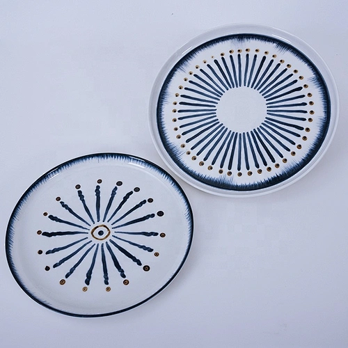 wholesale nordic restaurant porcelain dinner ceramic dishes plates for steak meat