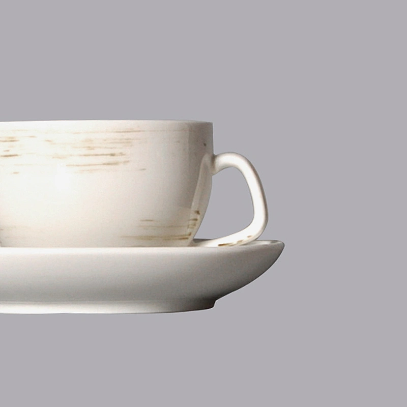 wholesale restaurant hotel white vintage coffee cup ceramic porcelain coffee and tea set