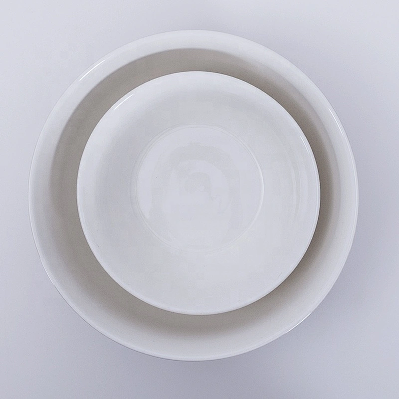wholesale glazed porcelain restaurnat ceramic serving pasta soup ramen salad bowl