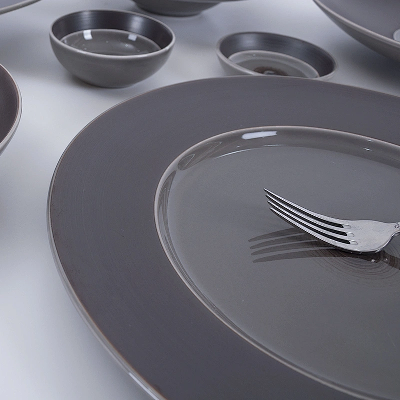 new design indian kitchen restaurant tableware porcelain ceramic dinner plates set from china