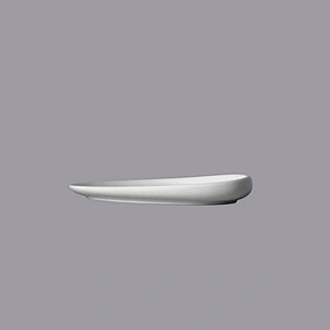 P&T Royal Ware white restaurant ceramic dinner dishes porcelain triangular plates