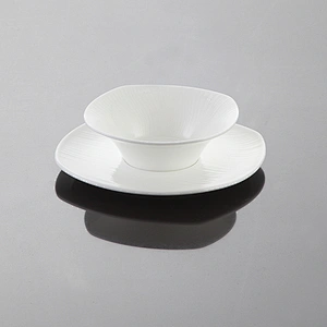 Factory Wholesale Cheap Ceramic White bone China ceramic round shape Ashtray