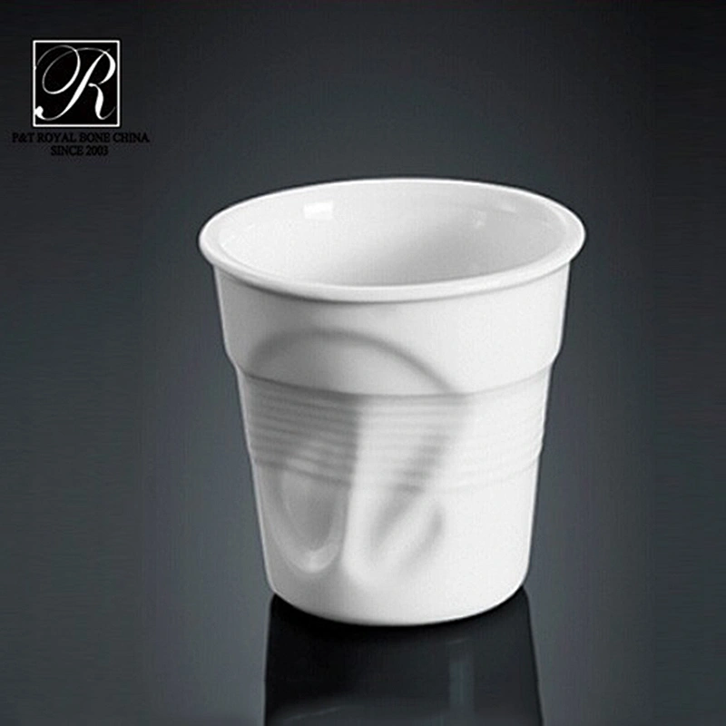 P&T porcelain factory supply ceramics cups, water cups, serving cups